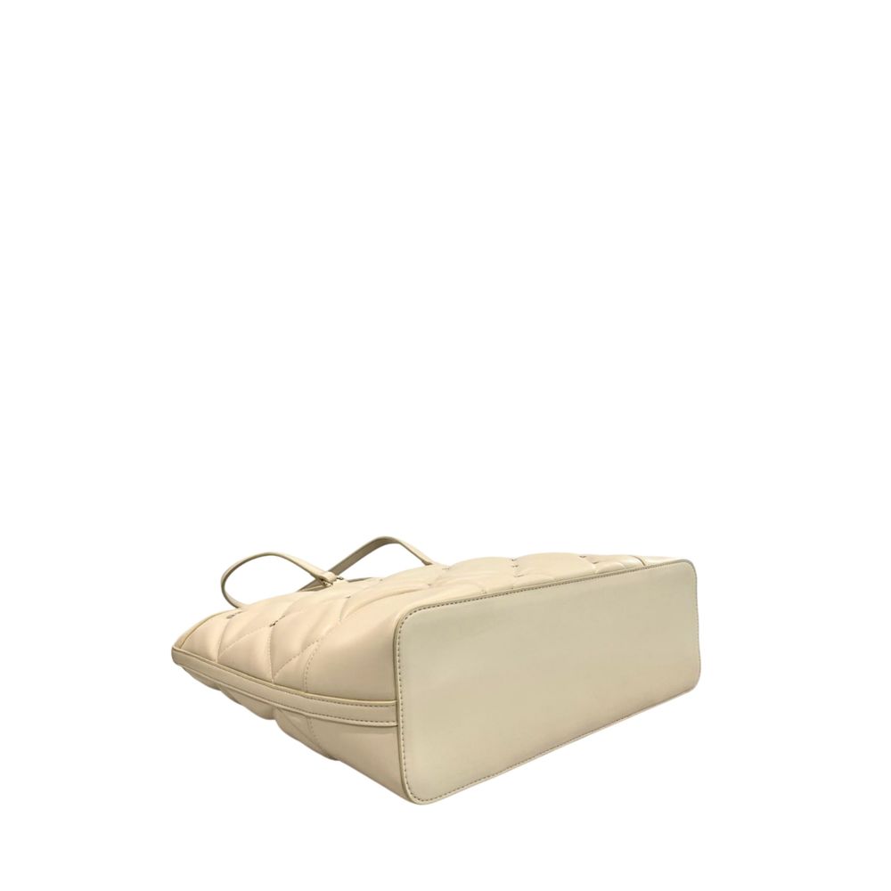 Borsa a tracolla Twinset in polietilene bianco