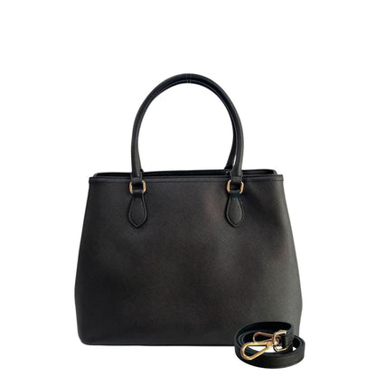 Borsa a tracolla da donna in poliuretano giallo Twinset
