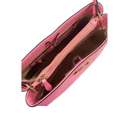 Borsa a mano da donna Twinset in PU rosa