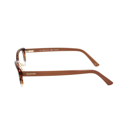 Valentino Garavani Brown Metal Glasses (Frames)