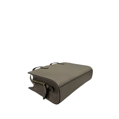 Twinset Grey PU Women Shoulder Bag