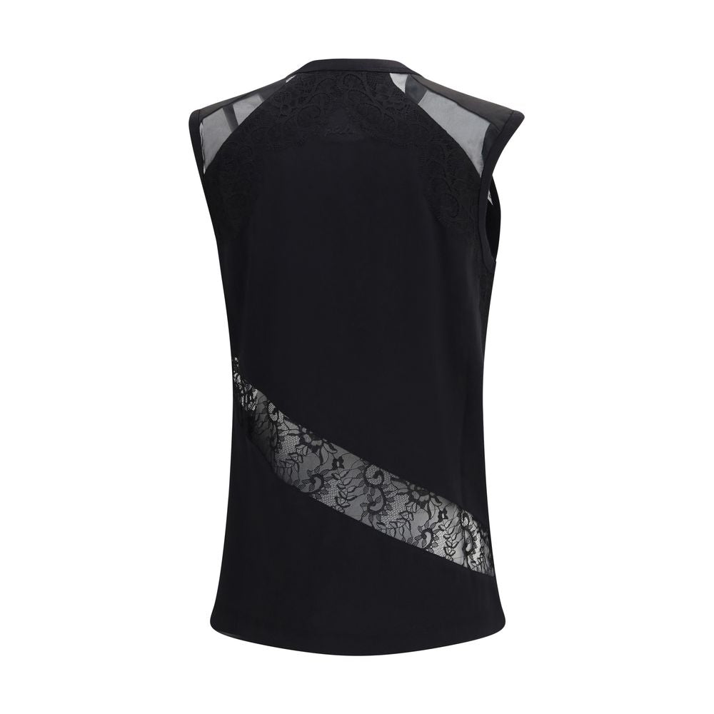 PINKO Black Cotton T-Shirt