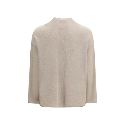 Max Mara Pure Beige Cashmere Sweater