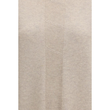 Max Mara Pure Beige Cashmere Sweater