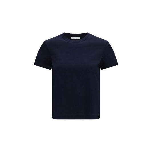 Max Mara Pure Blue Cotton T-Shirt