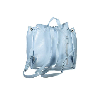 Desigual Azzurro Poliuretano Women Backpack