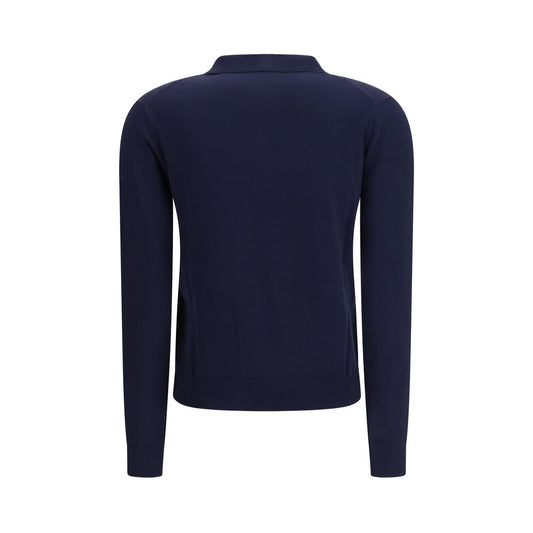 Max Mara Blue Viscose Sweatshirt
