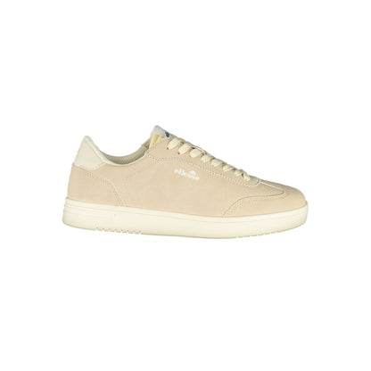Ellesse Beige Polyurethane Women Sneaker