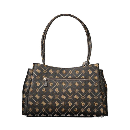 Guess Jeans Marrone Polyurethane Women Handbag