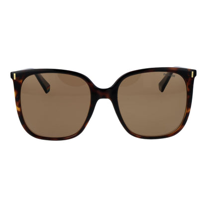 Polaroid Brown Plastic Sunglasses