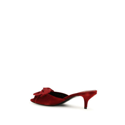 Valentino Garavani Multicolor Calf Leather Bos Taurus Flat Sandals