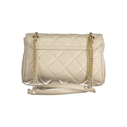Mario Valentino Beige Polyurethane Women's Bag