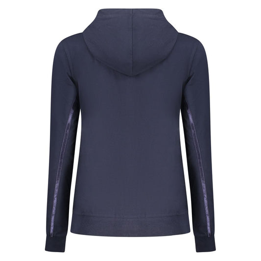Freddy Blue Cotton Womens Hoodie