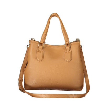 Mario Valentino Brown Polyurethane Women's Bag