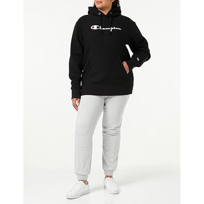 Champion Black Cotton Sweatshirt