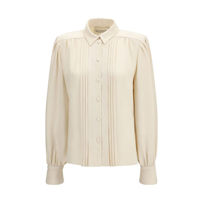 Valentino Garavani Beige Silk Shirt