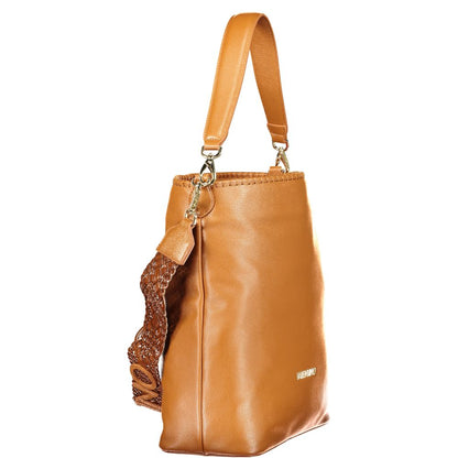 Valentino Brown Polyethylene Handbag