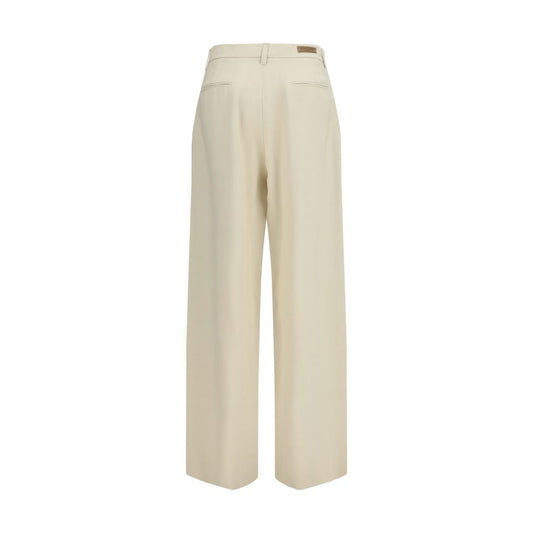 Jacob Cohen Beige Viscose Casual Pants