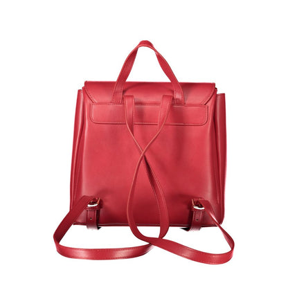 Valentino Red Polyethylene Handbag