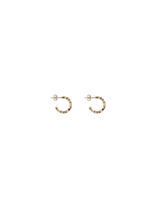 Orecchini Versace in ottone dorato
