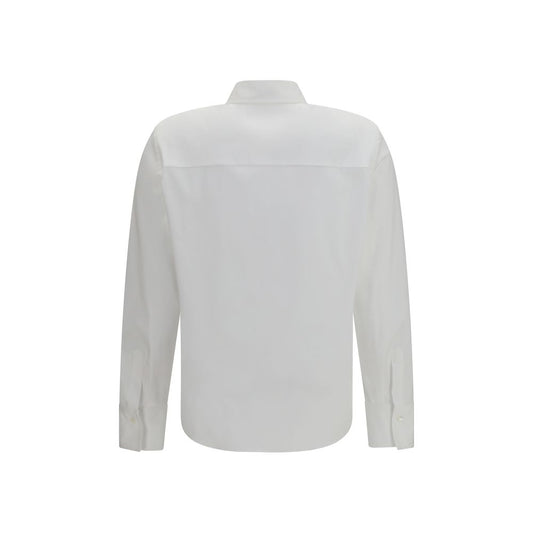 Brunello Cucinelli White Cotton Dress Shirt