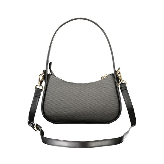 Mario Valentino Black Polyurethane Women's Bag