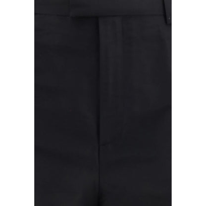 Gucci Black Silk Dress Pants