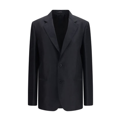 Gucci Black Silk Jacket