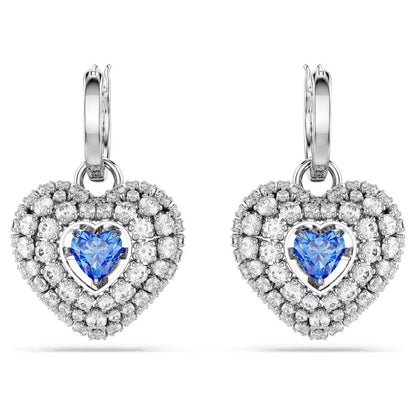 Swarovski Gray Stainless Steel Earrings