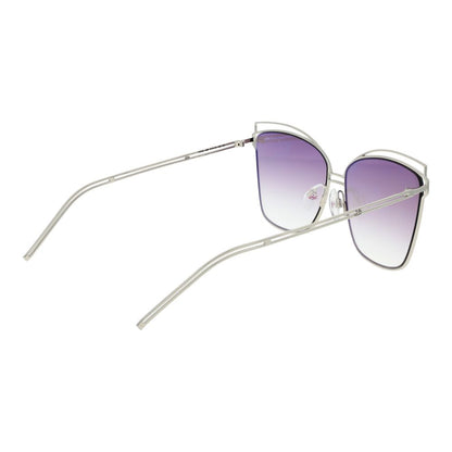 Ana Hickmann Gray Metal Sunglasses