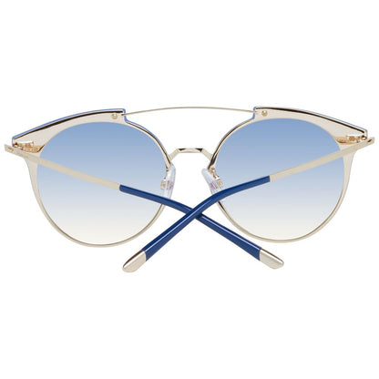 Ana Hickmann Gold Metal Sunglasses