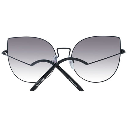 Ana Hickmann Black Metal Sunglasses