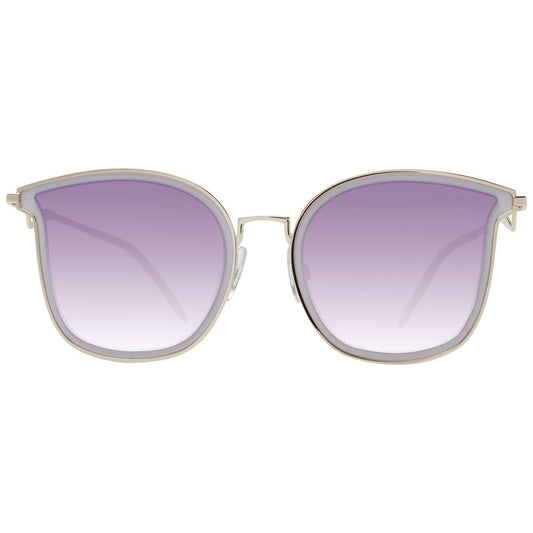 Ana Hickmann Beige Metal Sunglasses