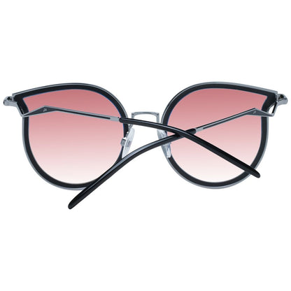 Ana Hickmann Black Metal Sunglasses