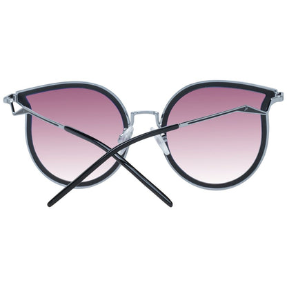 Ana Hickmann Black Metal Sunglasses
