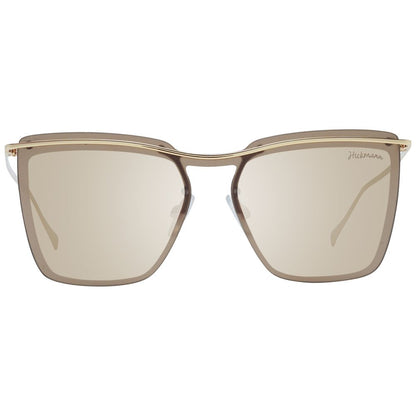 Ana Hickmann Gold Metal Sunglasses