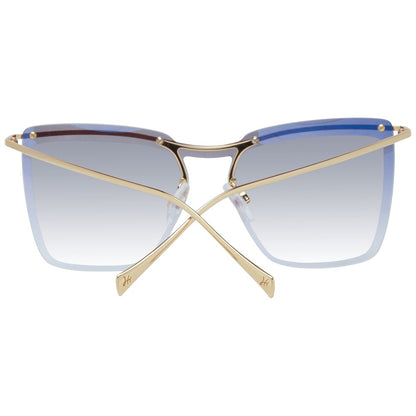 Ana Hickmann Gray Metal Sunglasses