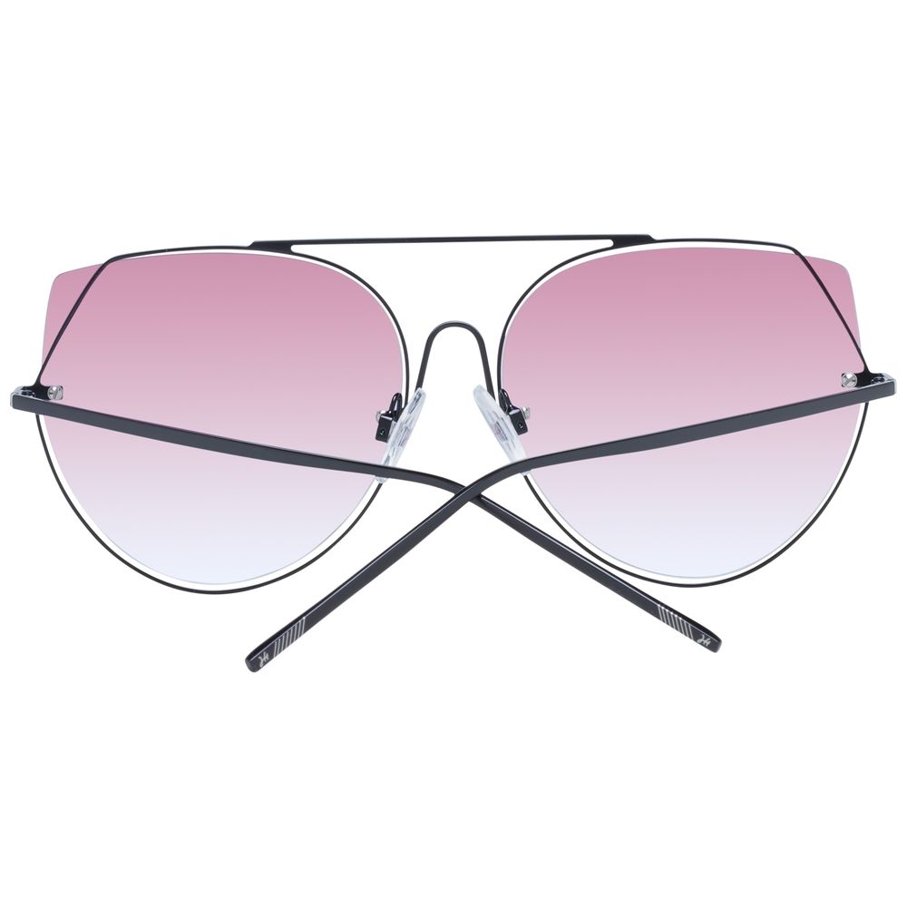 Ana Hickmann Black Metal Sunglasses