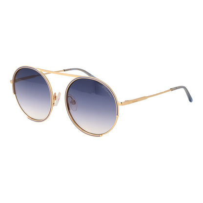 Ana Hickmann Gold Metal Sunglasses
