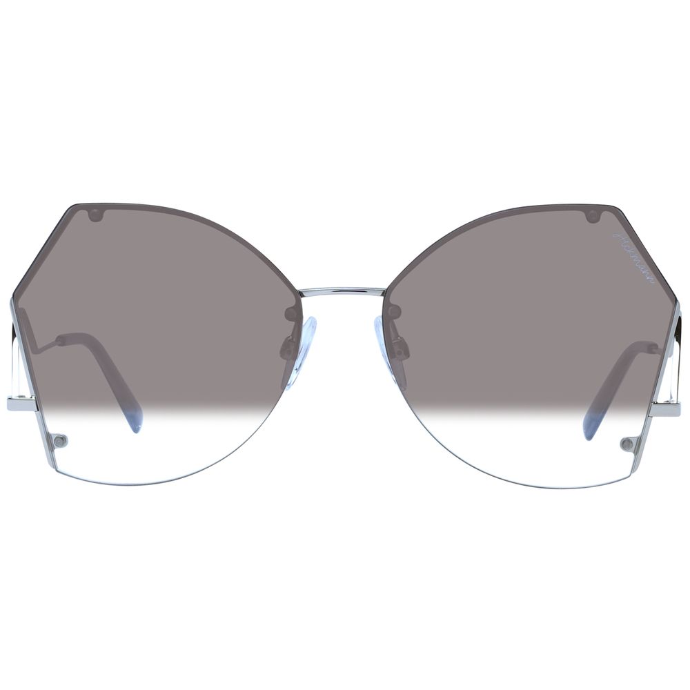Ana Hickmann Gray Metal Sunglasses