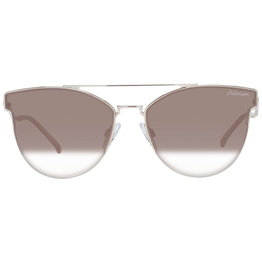 Ana Hickmann Gold Metal Sunglasses