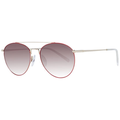 Ana Hickmann Gold Metal Sunglasses