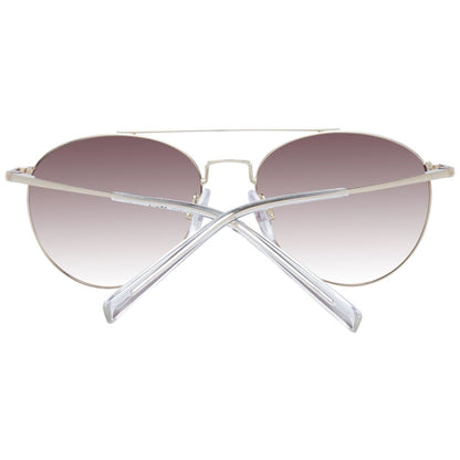 Ana Hickmann Gold Metal Sunglasses