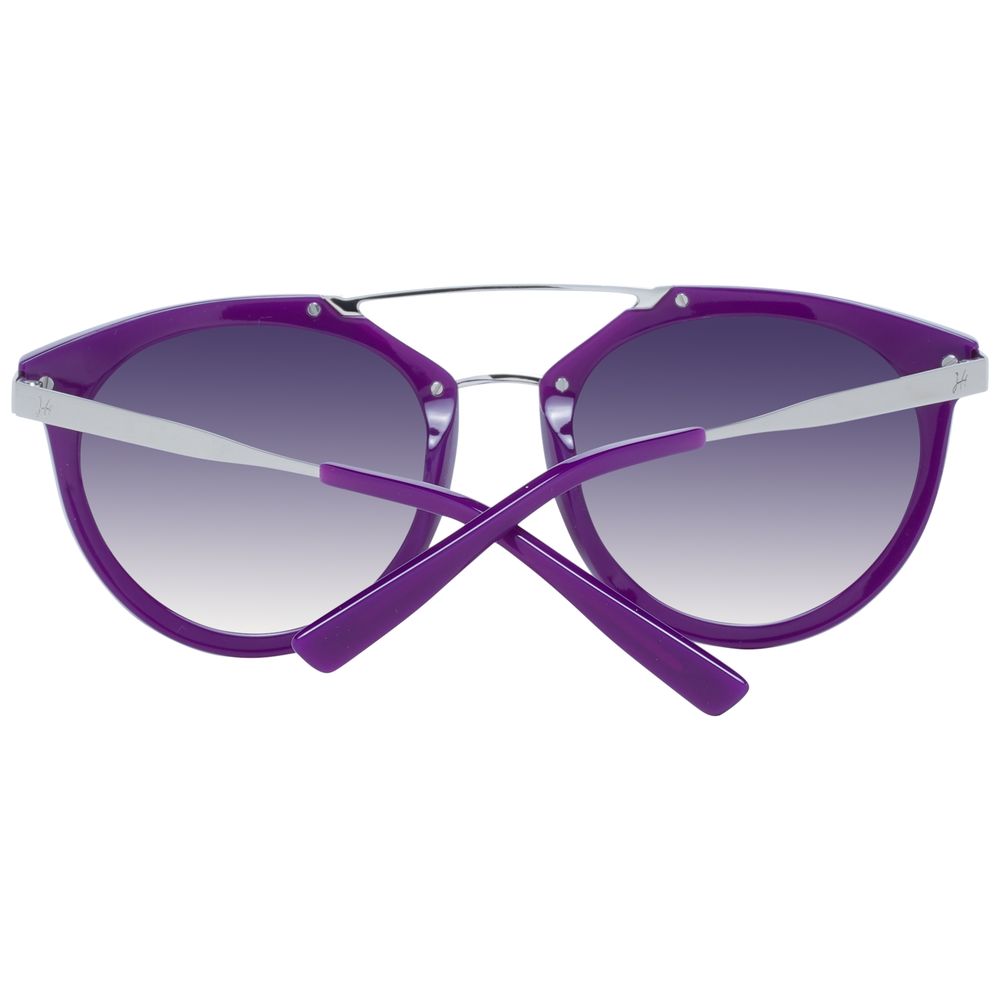 Ana Hickmann Purple Metal Sunglasses