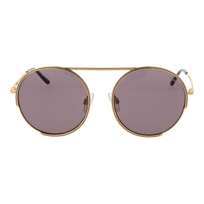 Ana Hickmann Gold Metal Sunglasses