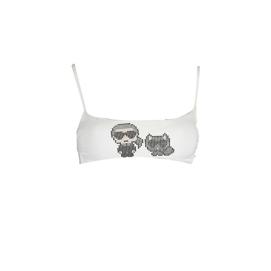 Karl Lagerfeld White Polyamide Women's Swimsuit