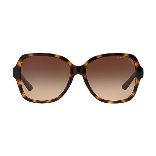 Armani Exchange Brown Acetate Sunglasses