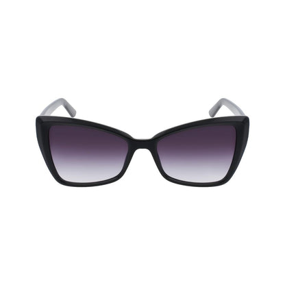 Karl Lagerfeld Black Injected Sunglasses