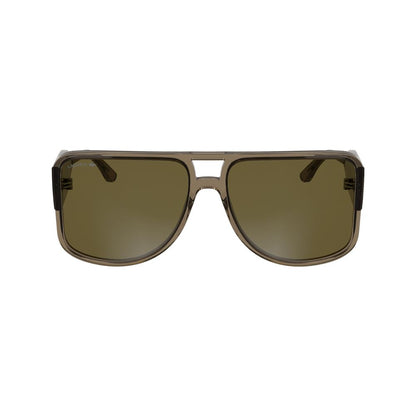 Lacoste Brown Acetate Sunglasses