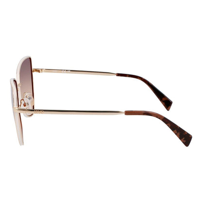 Liu Jo Gold Metal Sunglasses